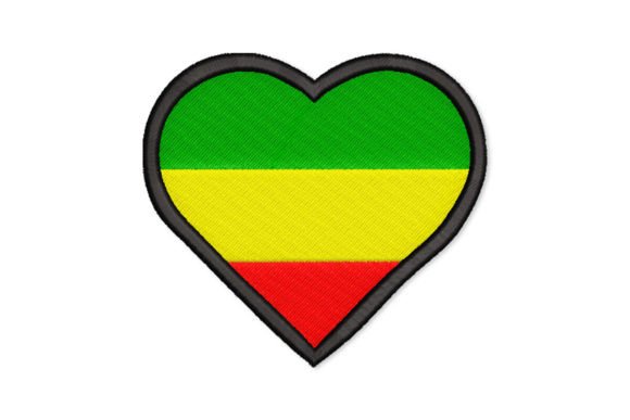 African Flag Embroidery Design Review