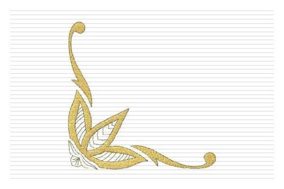 Corner Decoration: Elevating Holiday Embroidery