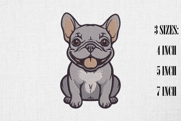 Cute French Bulldog Embroidery: A Designer’s Review