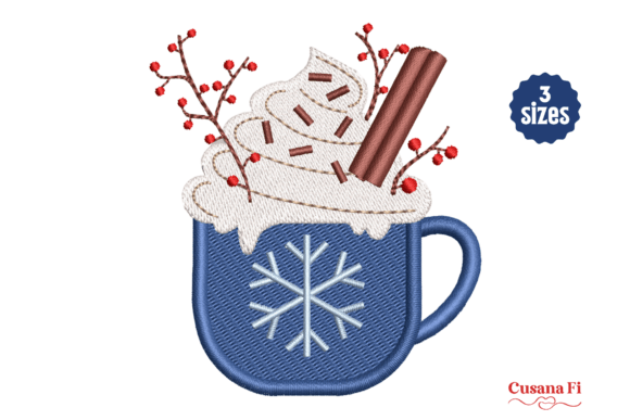 Holiday Christmas Berries Hot Chocolate Design Review