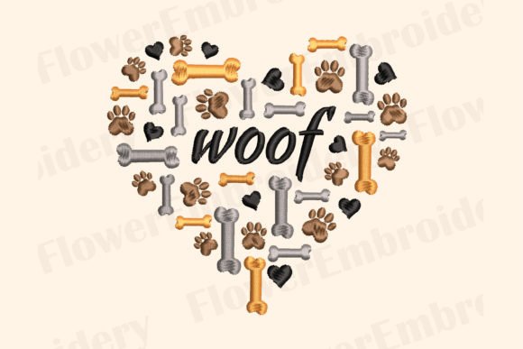 I Love Dog Embroidery Design Review