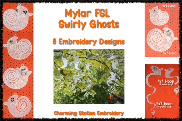 Review: Mylar FSL Swirly Ghosts for Business Merch