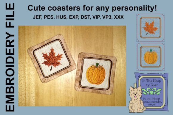 Reviewing Pumpkin Leaf Coasters for Autumn Gifts