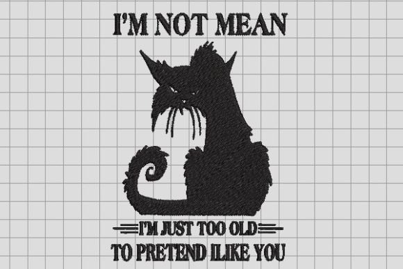 Reviewing Scary Black Cat with Fangs for Craft Fairs
