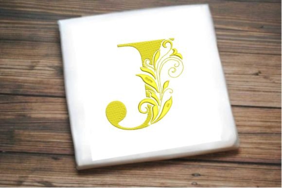 Reviewing the Elegant Floral Alphabet Letter J