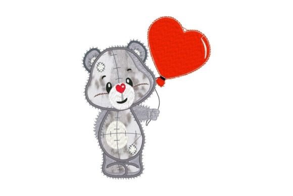 Sweet Bear with a Red Heart Applique Review